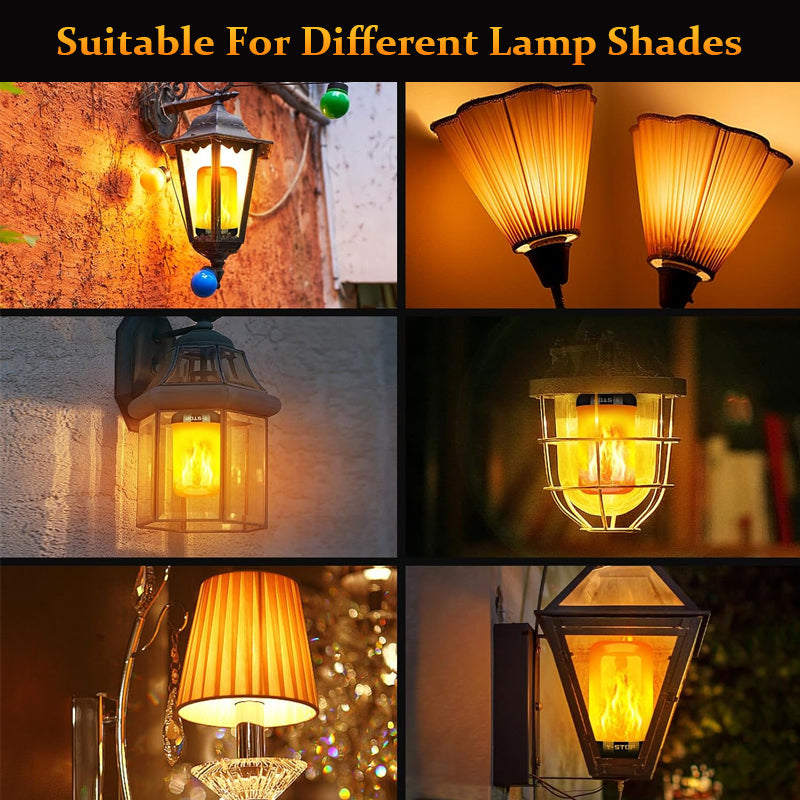 🔥 Simulert flammepære | Tenk en mild flamme som «aldri slukker»