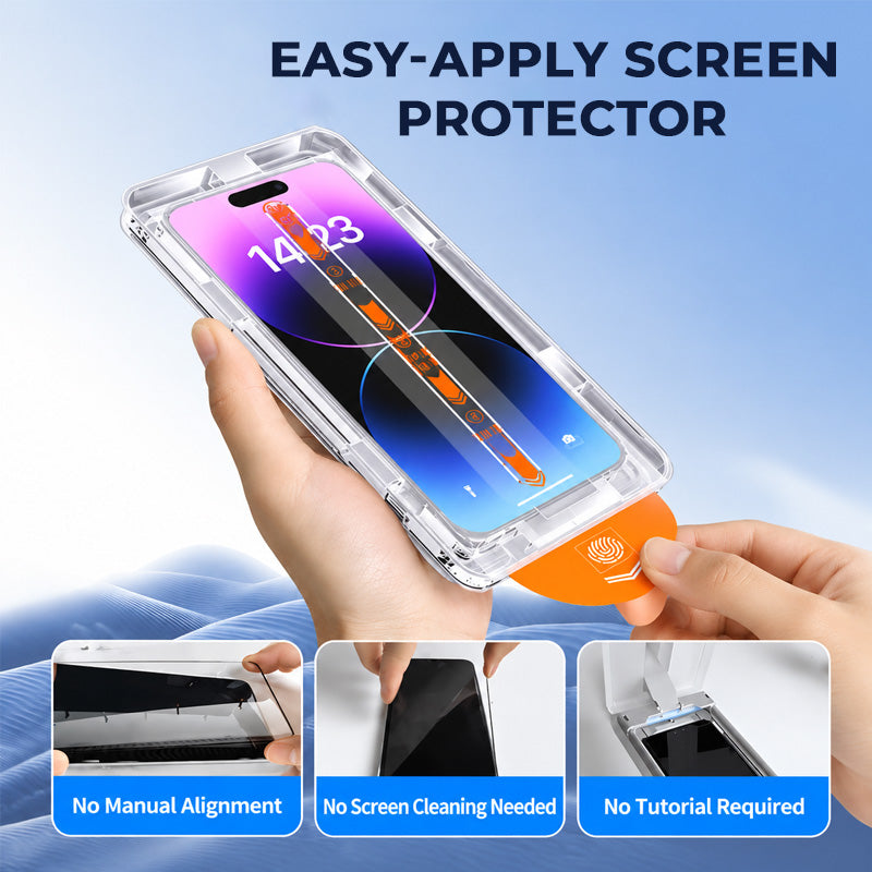 3 unidades🛡️ Protector de pantalla de privacidad con brillo rojo (cristal templado) para iPhone ✨