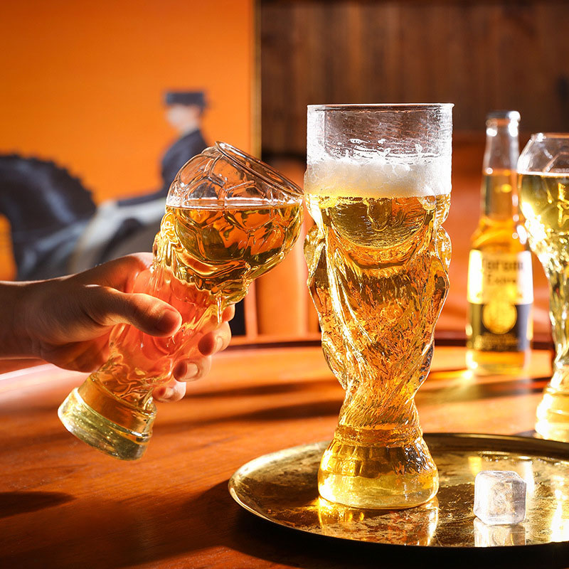 ⚽ Vaso de Cerveza Trofeo de Fútbol 🏆
