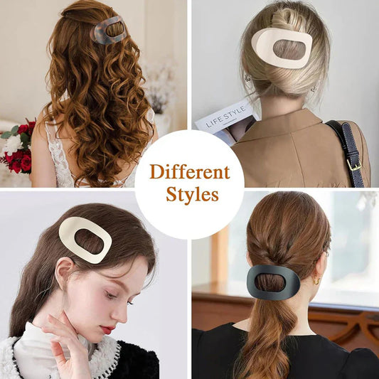 👑Juego de pinzas ovaladas para el pelo (4 piezas)