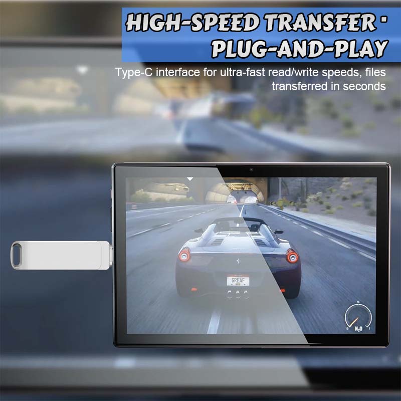 ✨USB-minnepinne med dobbelt grensesnitt og stor kapasitet✨