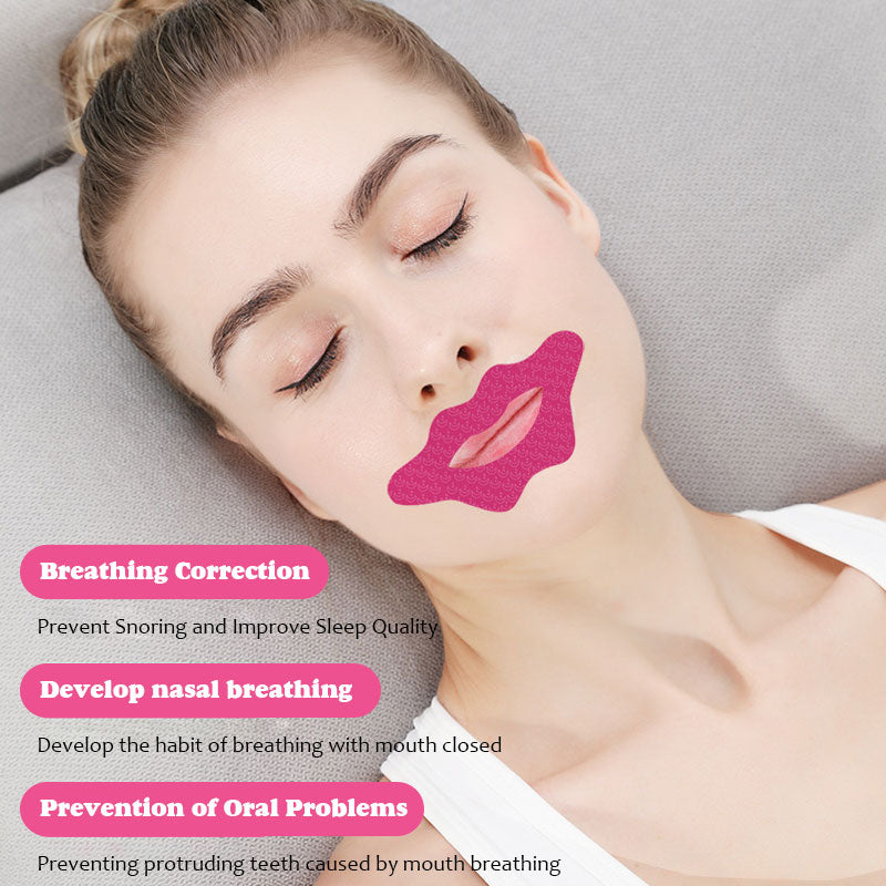 💤Klistremerke mot snorking i munne💤