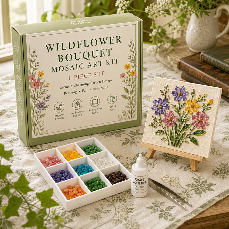 🎨 Kit de Manualidades de Arte Mosaico DIY ✨