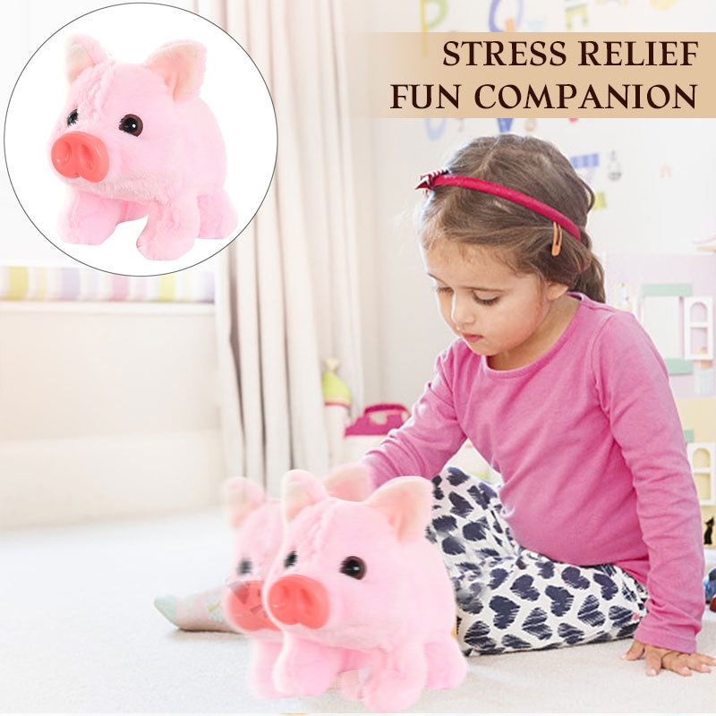 🐷Cerdito de Peluche Eléctrico que Camina
