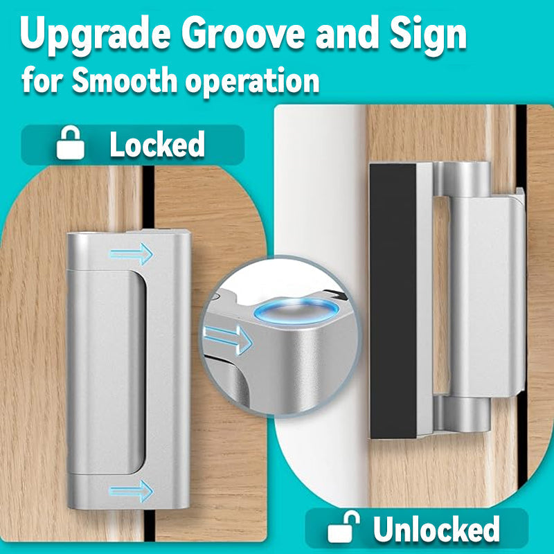 🔒Tyverisikring av dørlås med husholdningsspenn