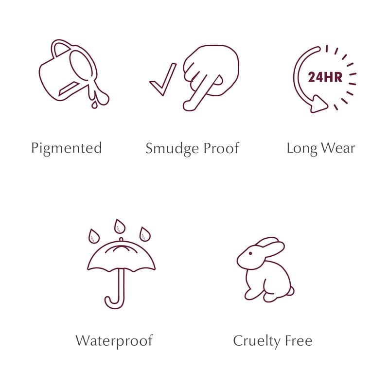 🎁Kjøp 1, få 1 gratis🔥-🌟24-timers vanntett eyeliner duo som kan spisses