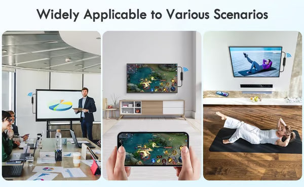 📲iShare iOS trådløs HDMI-skjermadapter