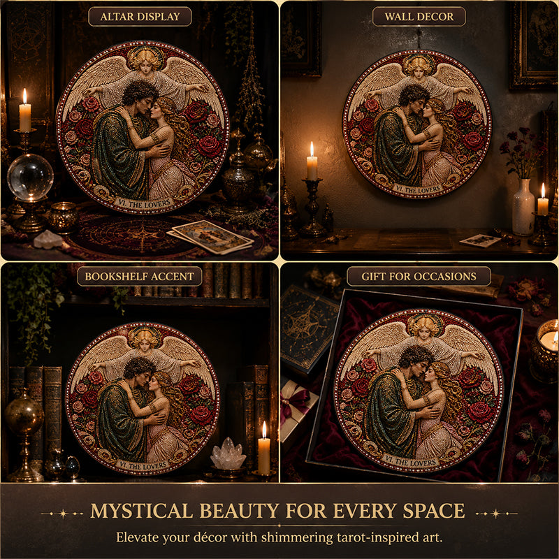 🧘‍♀️ Encuentra Tu Luz Sagrada: Arte de Diamantes del Tarot Arcanos Mayores 🌘