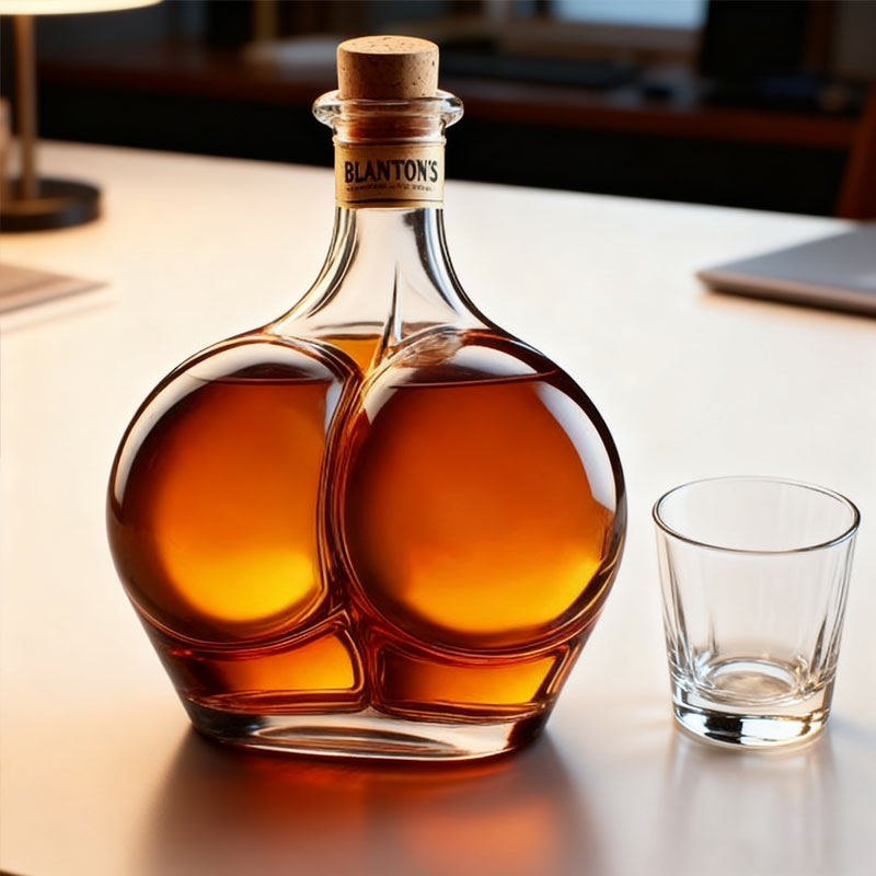 🥂Dale a tu cata de vinos un toque divertido con esta botella tan juguetona.