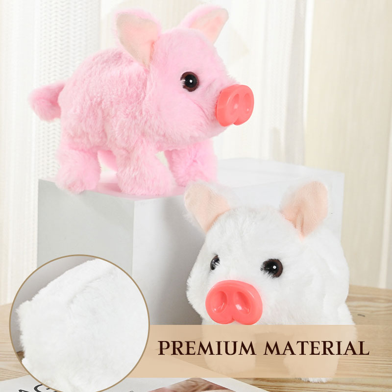 🐷Cerdito de Peluche Eléctrico que Camina