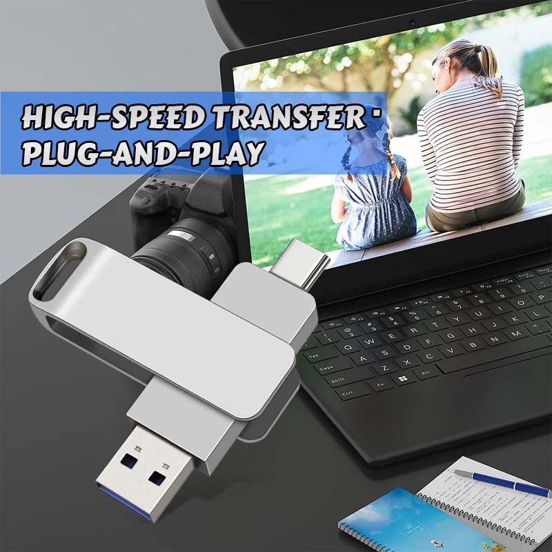 ✨USB-minnepinne med dobbelt grensesnitt og stor kapasitet✨