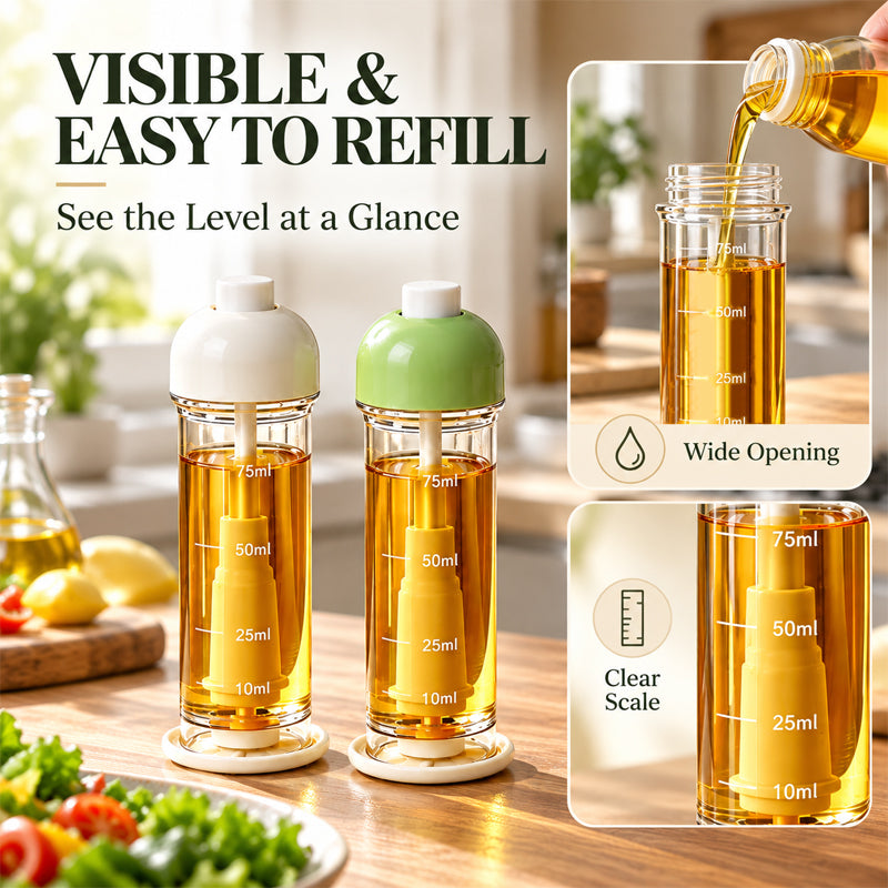 🍳💧 Dispensador de aceite de cocina hacia abajo
