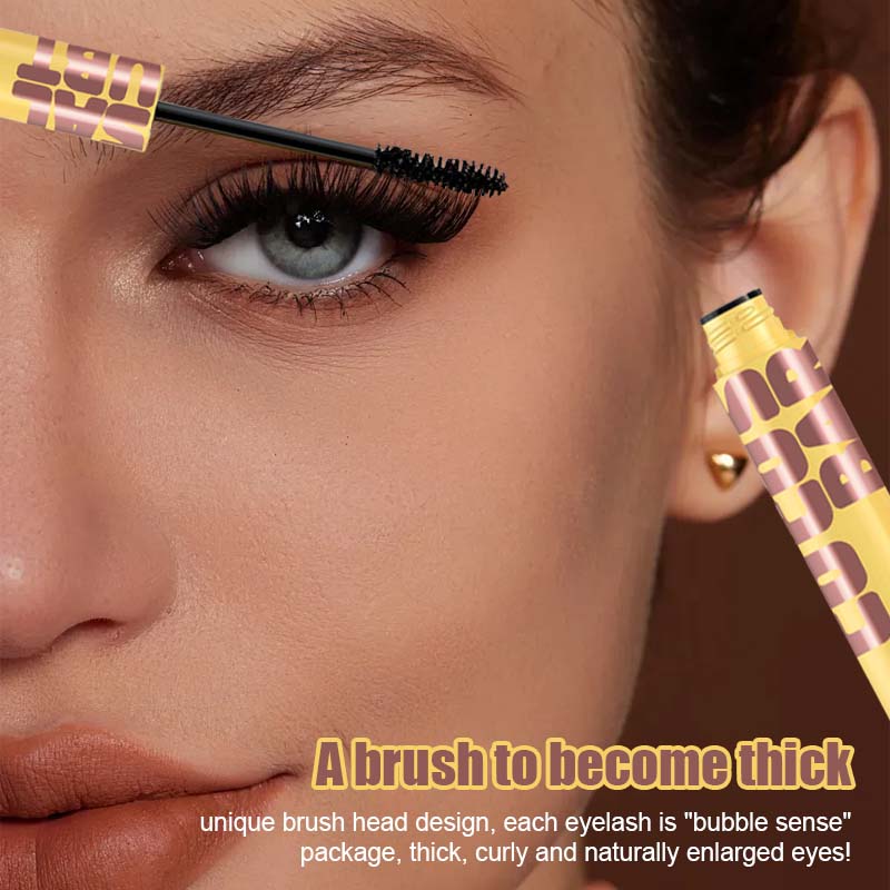 ⌛Kjøp 1, få 1 gratis🌸 Bubble Mascara, volum og tykkelse, ett strøk for å skille seg ut!