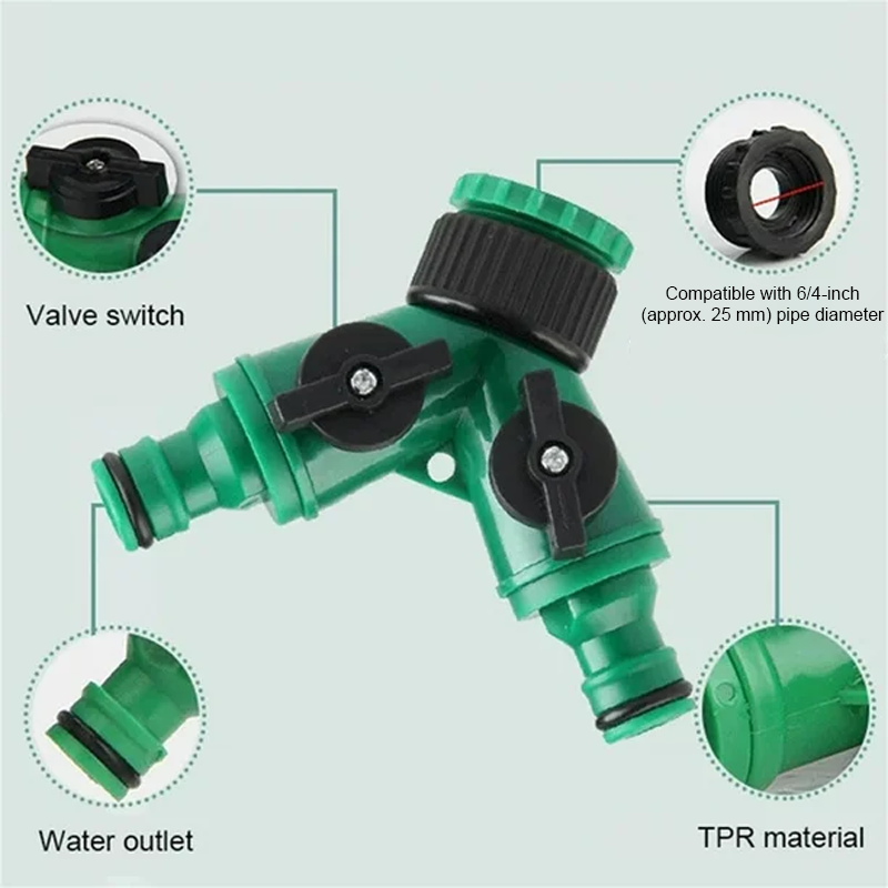 🚿🌱🌼Vannkranfordeler - praktisk hjelper for hagen, husholdningen og mye me