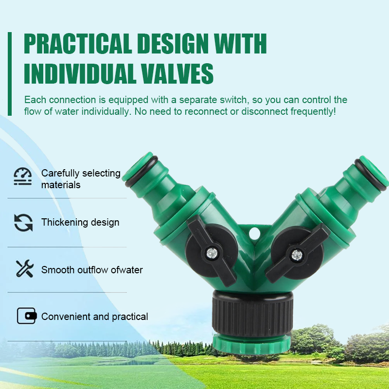 🚿🌱🌼Vannkranfordeler - praktisk hjelper for hagen, husholdningen og mye me