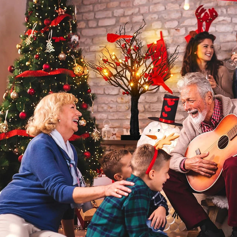 🌲 LED kunstige trelys – Et snev av natur, en glød av varme ✨