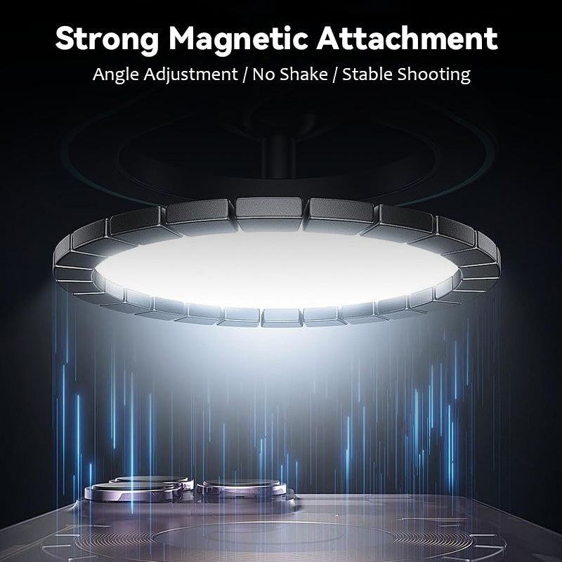 2025 Nyeste 360° justerbar, magnetisk sugekopp-telefonholder med vakuu