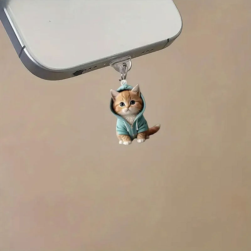 🐱Støvplugg for katt mobiltelefon🐾