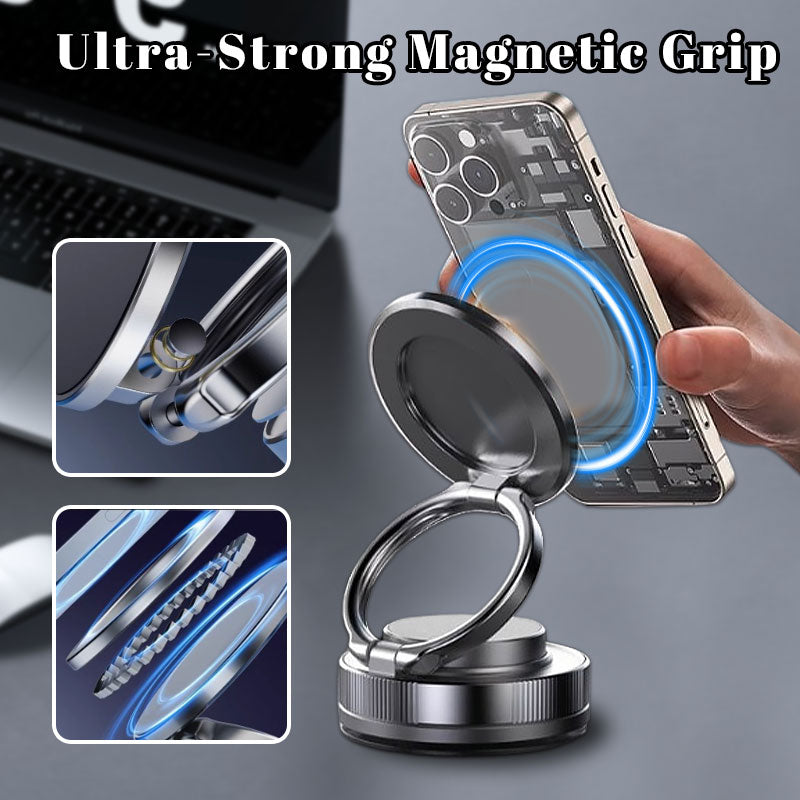 📱💫 Magnetisk mobiltelefonholder – Uanstrengt hold, justerbar visning!