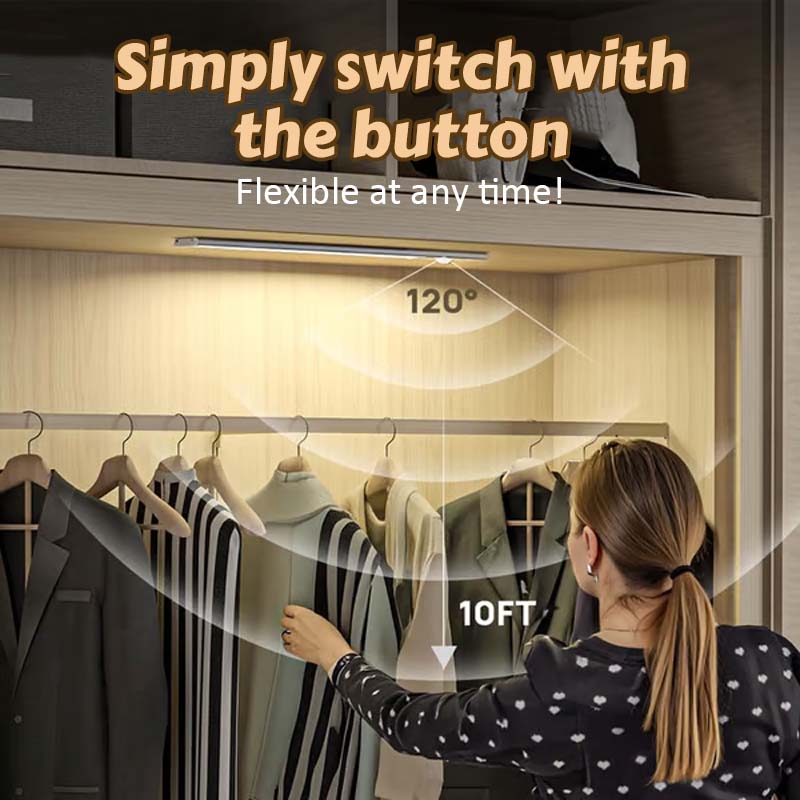 💡 Sensor LED Inteligente con Detector de Movimiento | Luz Nocturna Automática