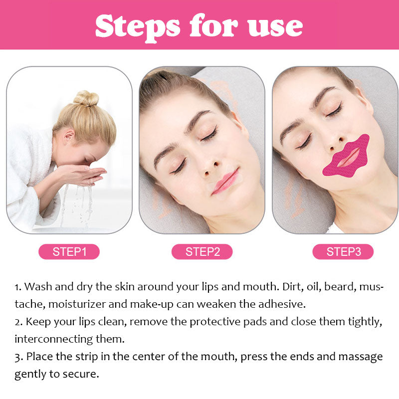 💤Klistremerke mot snorking i munne💤