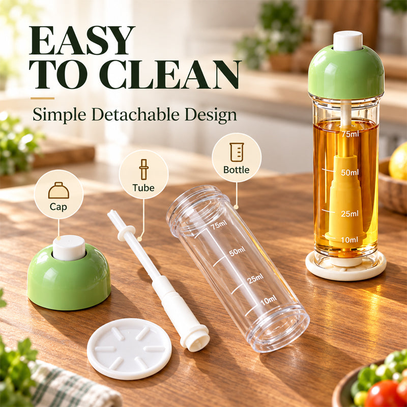 🍳💧 Dispensador de aceite de cocina hacia abajo