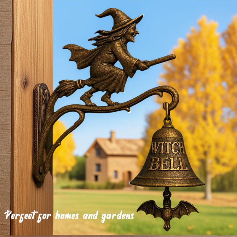 🧙‍♀️✨ ¡Deja que la magia dé la bienvenida a tus invitados nada más llegar a la puerta!✨Timbres de bruja