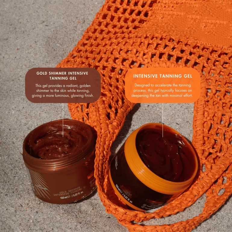 🔥 Consigue un brillo dorado - ¡Gel bronceador intenso Gold Shimmer