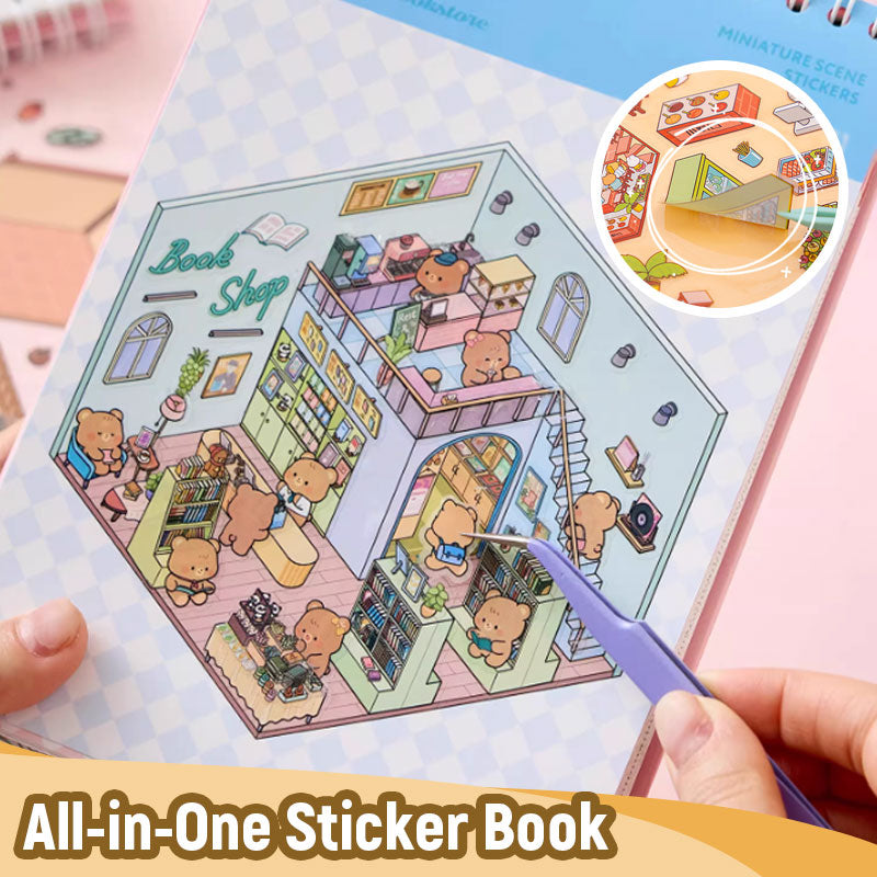 🌟Kreativitet møter lek🎨 Stressavlastende håndlagde sceneklistremerke