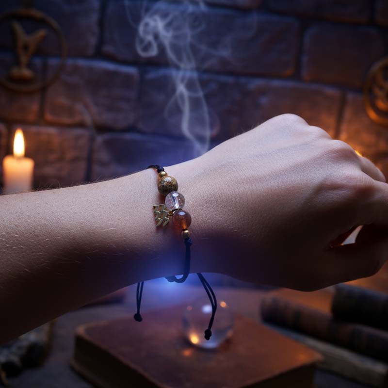 🌌 Kosmisk Kalibrator ✨ | Stjernetegn Armband 12 Stjernebilder 🌙 | Håndlaget & Magnetisk Optimalisert 🛡️