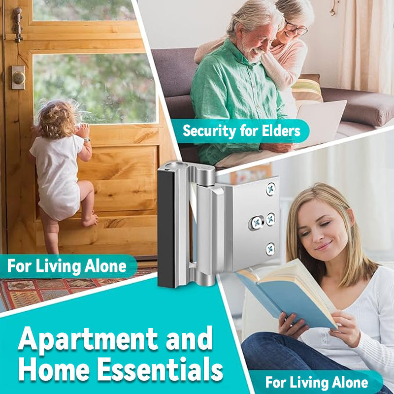 🔒Tyverisikring av dørlås med husholdningsspenn