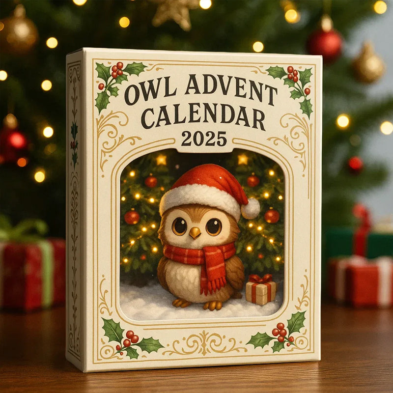 🦉 Ugle-adventskalender 2025🎄24 dager med undring, visdom og innfall ✨