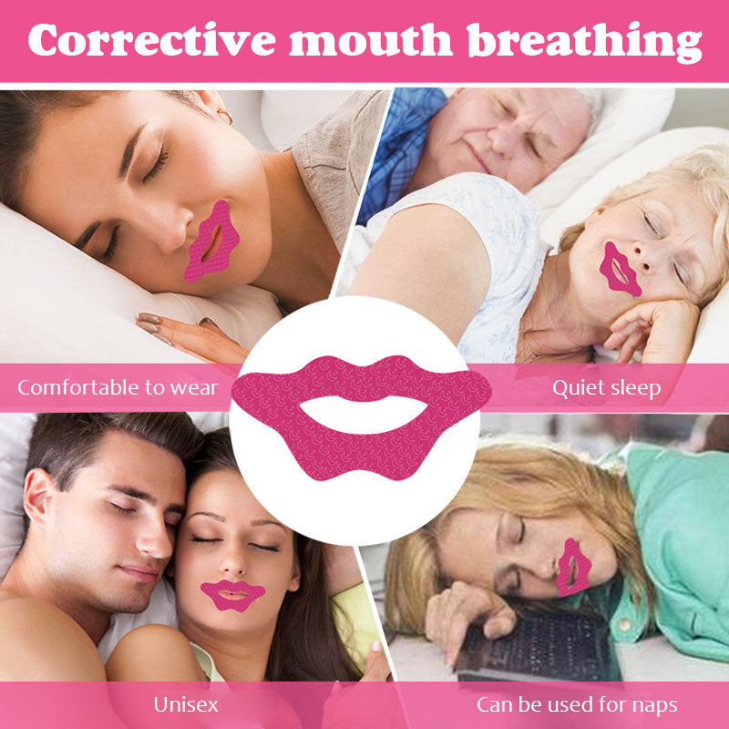 💤Klistremerke mot snorking i munne💤