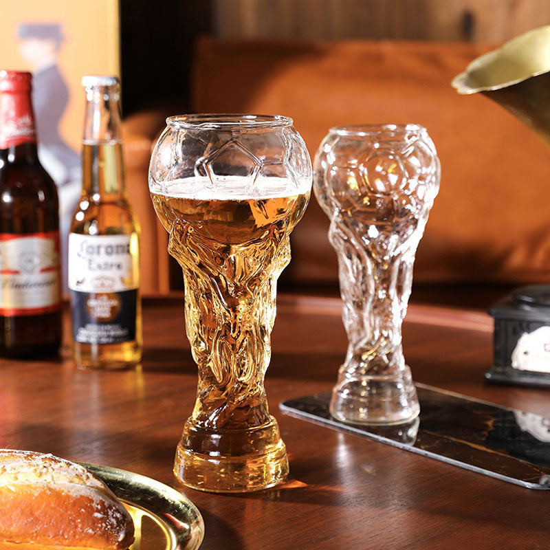 ⚽ Vaso de Cerveza Trofeo de Fútbol 🏆