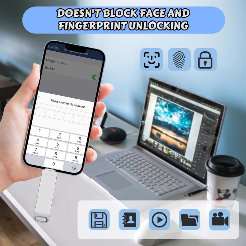 ✨USB-minnepinne med dobbelt grensesnitt og stor kapasitet✨