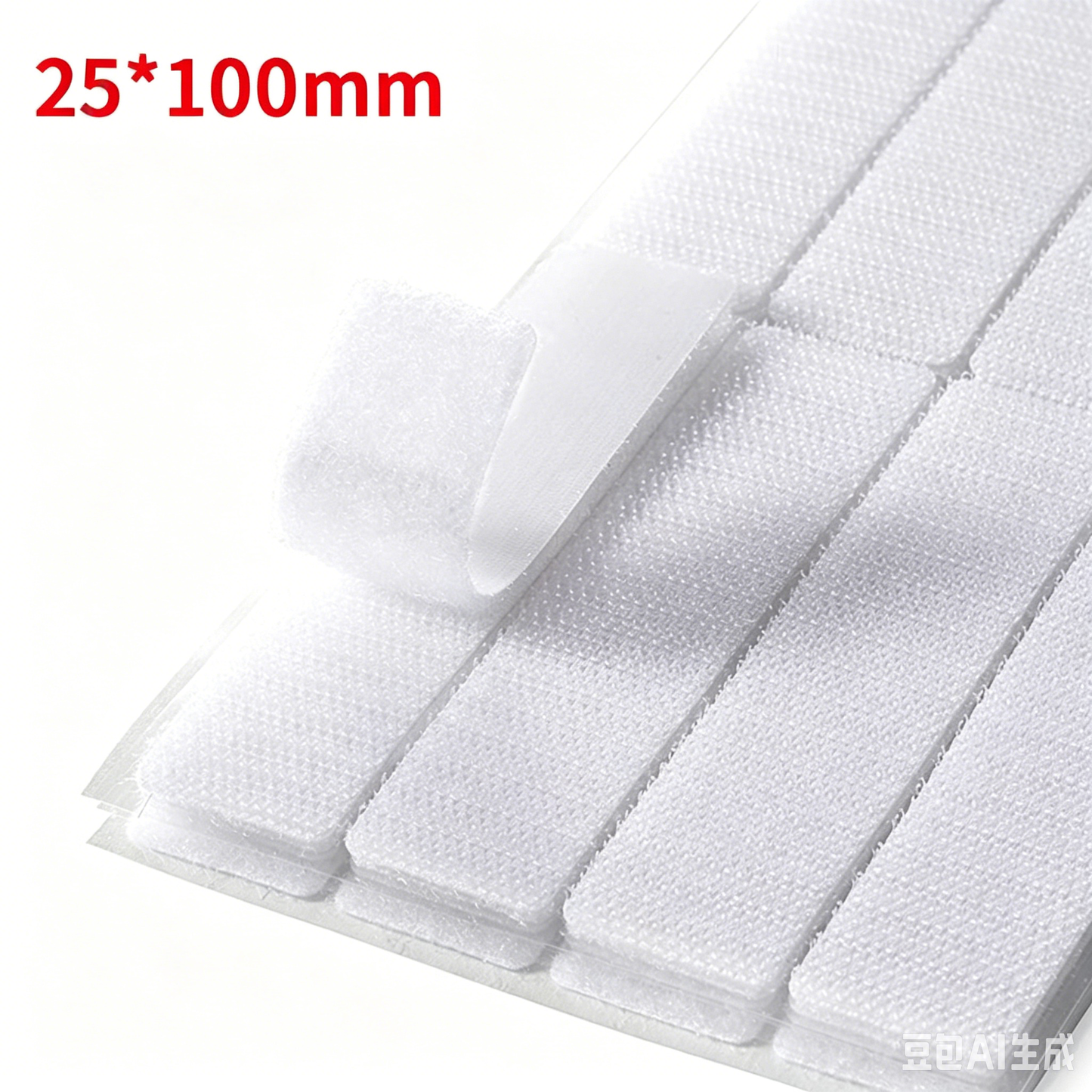 🔹 Tiras de velcro resistentes con adhesivo