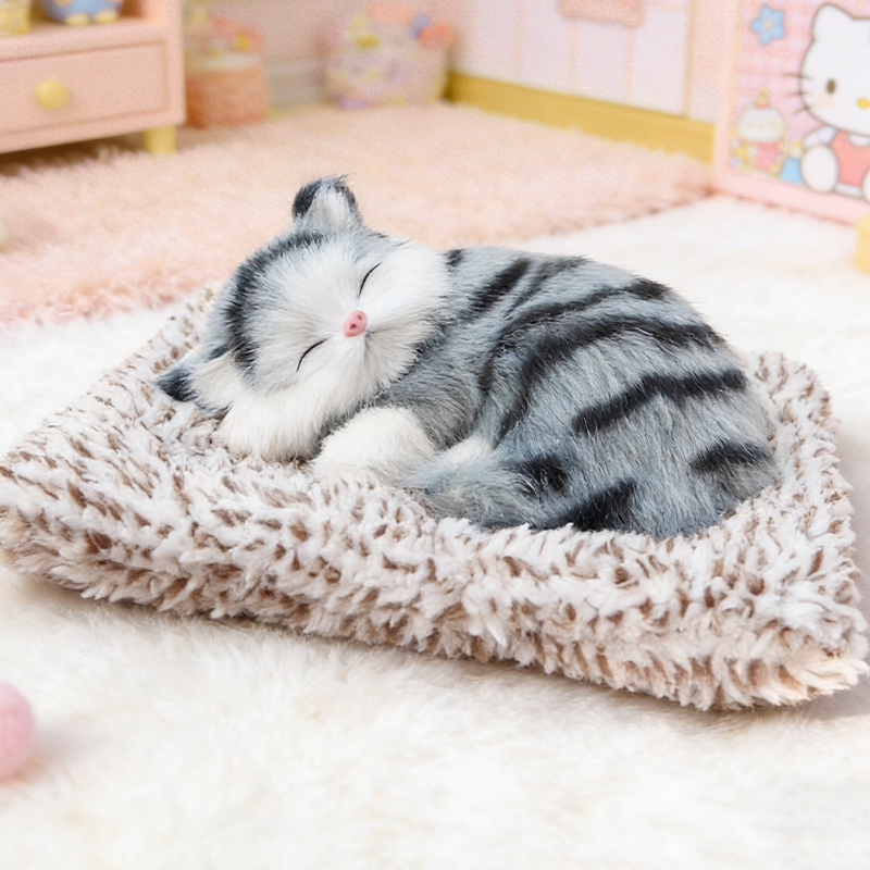 Lindo gato de peluche que limpia el aire 🐱