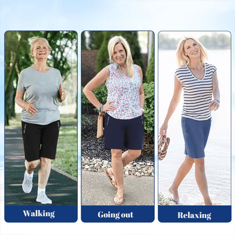 ⌛Ukens spesialtilbud🧊Holder deg kjølig hele sommeren❄️🩳Hurtigtørkende stretchshorts laget av is-silk