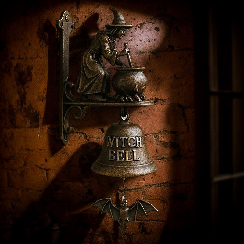 🧙‍♀️✨ ¡Deja que la magia dé la bienvenida a tus invitados nada más llegar a la puerta!✨Timbres de bruja