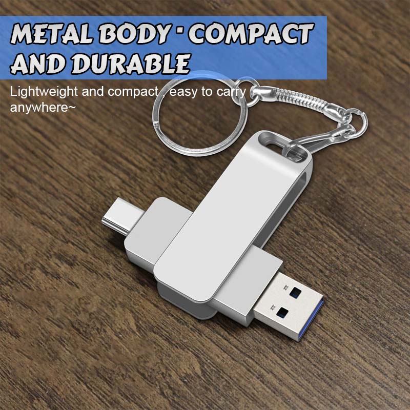 ✨USB-minnepinne med dobbelt grensesnitt og stor kapasitet✨