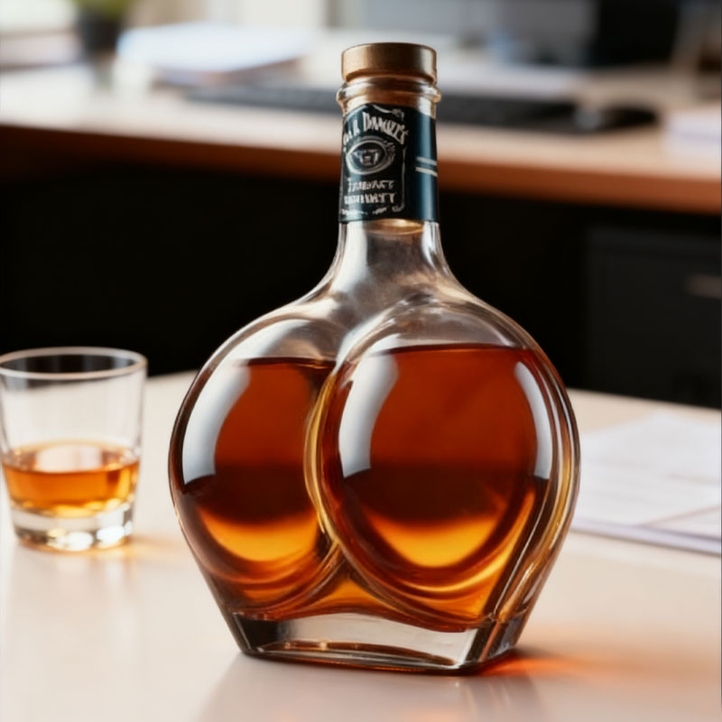 🥂Dale a tu cata de vinos un toque divertido con esta botella tan juguetona.