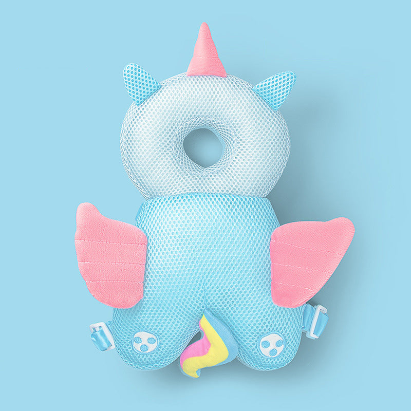 💛👶 Almohada protectora para la cabeza del bebé: ¡protección segura y adorable