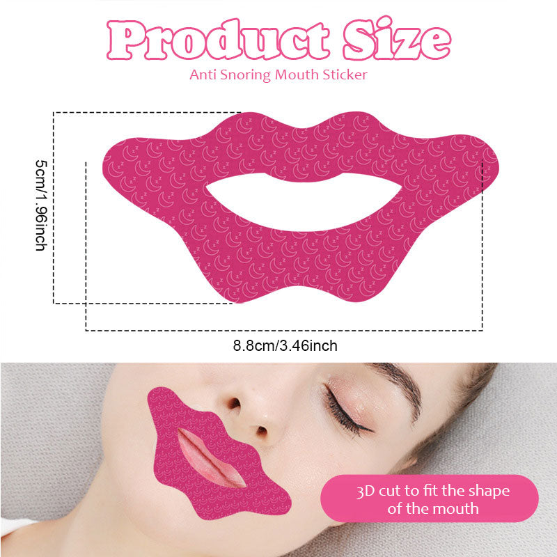 💤Klistremerke mot snorking i munne💤