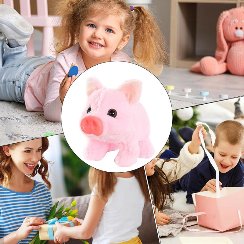🐷Cerdito de Peluche Eléctrico que Camina