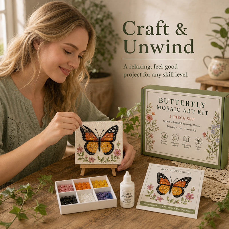 🎨 Kit de Manualidades de Arte Mosaico DIY ✨