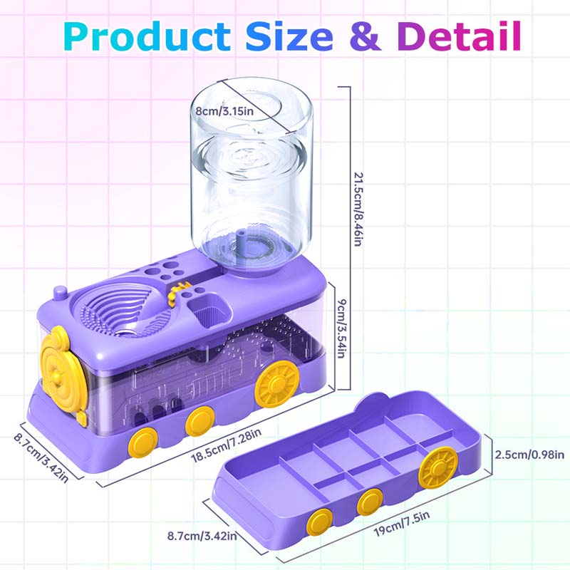 🎨🖌️Automatisk pennaholder med vannbytte