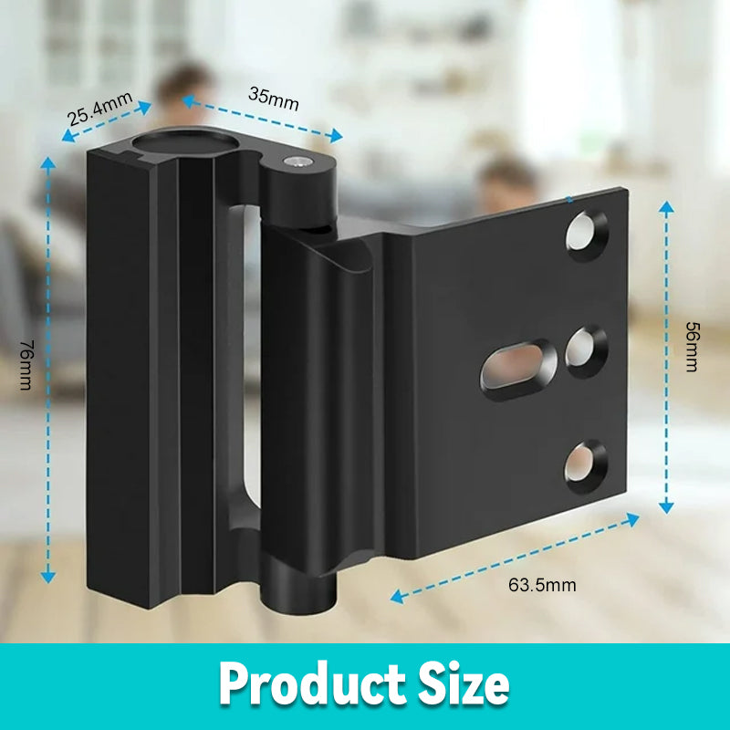 🔒Tyverisikring av dørlås med husholdningsspenn