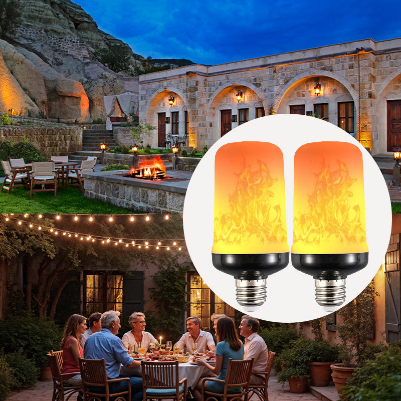 🔥 Simulert flammepære | Tenk en mild flamme som «aldri slukker»