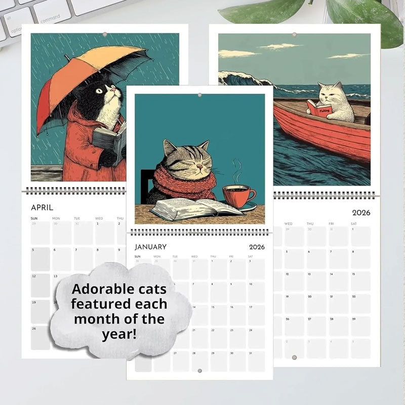 🐾 Katt- & hundekalender 2026 | Søte dyremotiver 🐶