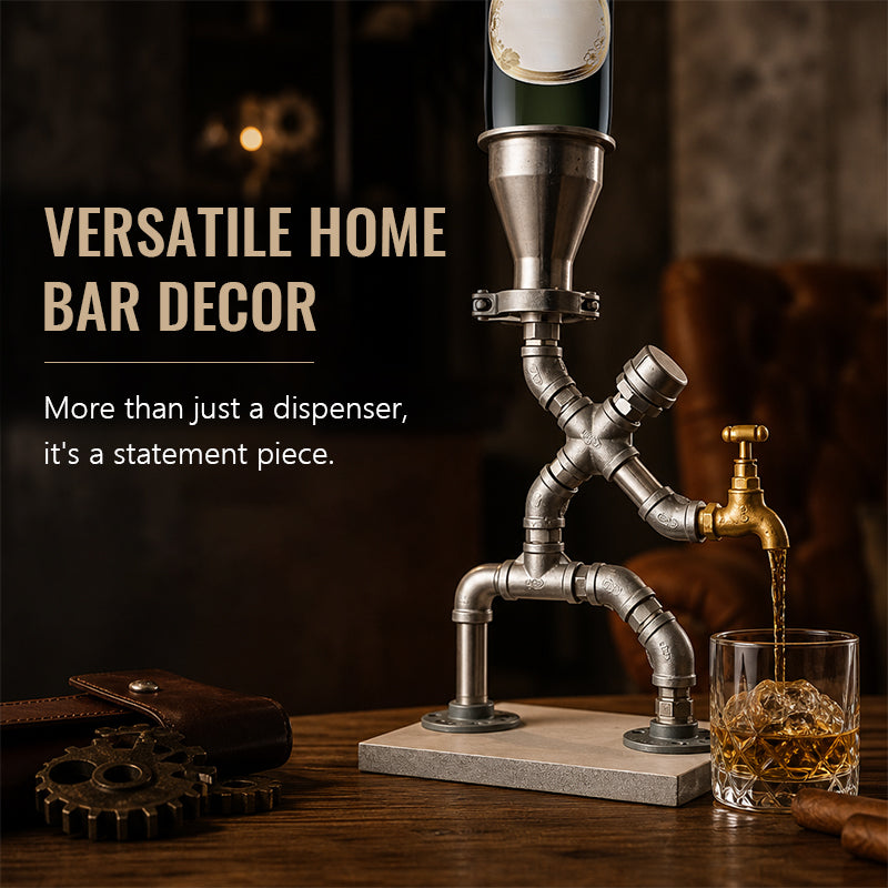 Dispensador de Bebidas por Gravedad Estilo Industrial ⚙️🥤